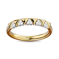 Thumbnail for Diamond Stackable Band 1/10 ct tw in 10K Yellow Gold