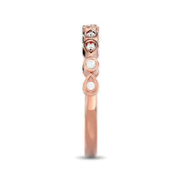 Thumbnail for Diamond Stackable Band 1/10 ct tw in 10K Rose Gold