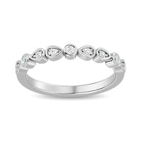 Thumbnail for Diamond Stackable Band 1/10 ct tw in 10K White Gold