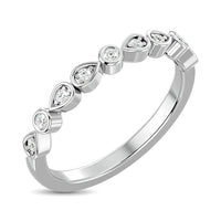 Thumbnail for Diamond Stackable Band 1/10 ct tw in 10K White Gold