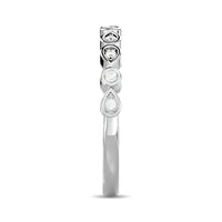 Thumbnail for Diamond Stackable Band 1/10 ct tw in 10K White Gold
