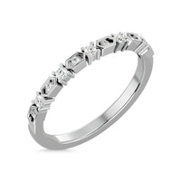 Thumbnail for Diamond Stackable Band 1/6 ct tw in 14K White Gold