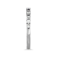 Thumbnail for Diamond Stackable Band 1/6 ct tw in 14K White Gold
