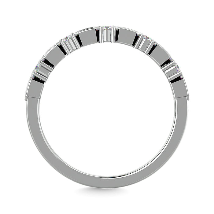 Diamond Stackable Band 1/6 ct tw in 14K White Gold