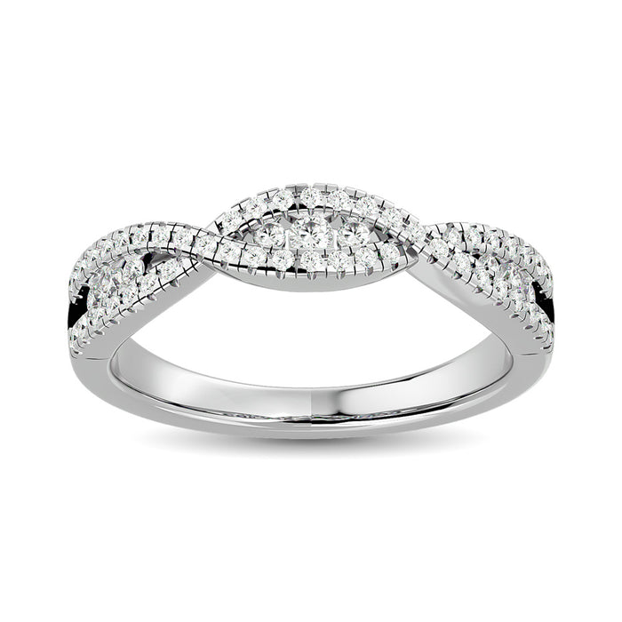 Diamond 1/3 ct tw Stackable band in 14K White Gold