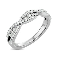 Thumbnail for Diamond 1/3 ct tw Stackable band in 14K White Gold