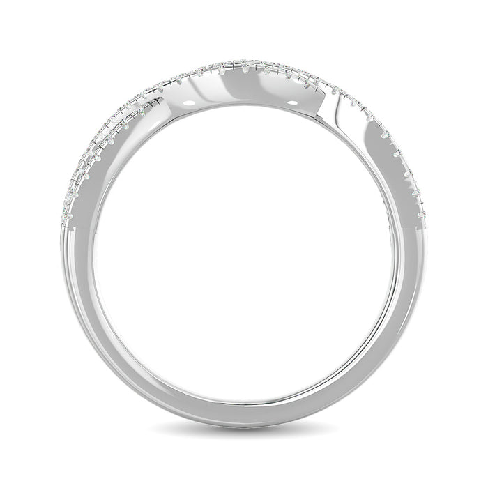 Diamond 1/3 ct tw Stackable band in 14K White Gold