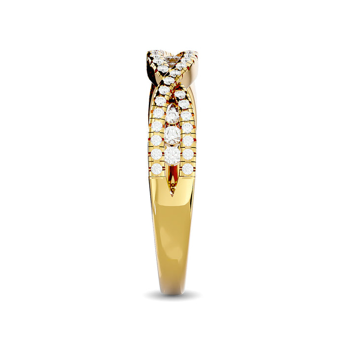 Diamond 1/3 ct tw Stackable band in 14K Yellow Gold