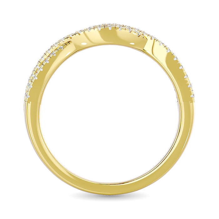 Diamond 1/3 ct tw Stackable band in 14K Yellow Gold