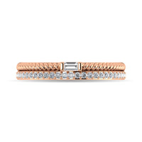 Thumbnail for Diamond 1/6 Ct.Tw. Bridal Ring in 10K Rose Gold