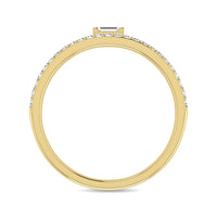 Thumbnail for Diamond 1/6 Ct.Tw. Bridal Ring in 10K Yellow Gold