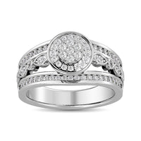 Thumbnail for Diamond Engagement Ring 1/2 ct tw in 10K White Gold