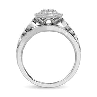 Thumbnail for Diamond Engagement Ring 1/2 ct tw in 10K White Gold