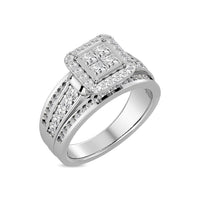 Thumbnail for Diamond Engagement Ring 7/8 ct tw in 10K White Gold