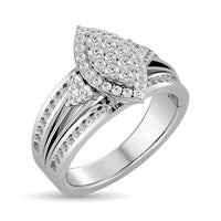 Thumbnail for Diamond Engagement Ring 3/4 ct tw in 10K White Gold