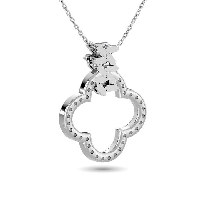 Diamond 1/4 Ct.Tw. Fashion Pendant in 10K White Gold