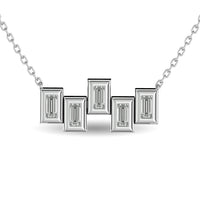 Thumbnail for Diamond 1/6 Ct.Tw. Fashion Necklace in 14K White Gold