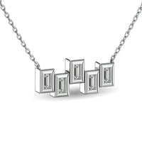 Thumbnail for Diamond 1/6 Ct.Tw. Fashion Necklace in 14K White Gold