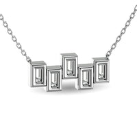 Thumbnail for Diamond 1/6 Ct.Tw. Fashion Necklace in 14K White Gold