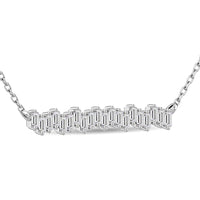 Thumbnail for Diamond 1/4 Ct.Tw. Fashion Necklace in 14K White Gold