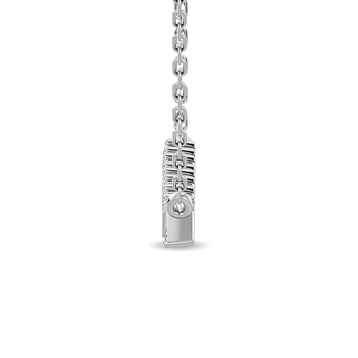 Diamond 1/4 Ct.Tw. Fashion Necklace in 14K White Gold