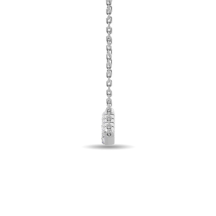 Diamond 1/5 Ct.Tw. Fashion Pendant in 14K White Gold