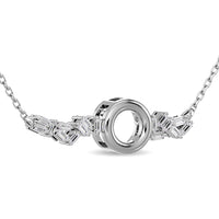 Thumbnail for Diamond 1/8 Ct.Tw. Fashion Necklace in 10K White Gold