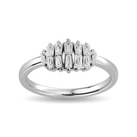 Thumbnail for Diamond 1/4 Ct.Tw. Fashion Ring in 10K White Gold