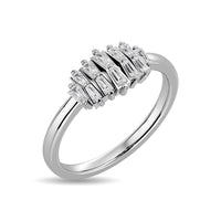 Thumbnail for Diamond 1/4 Ct.Tw. Fashion Ring in 10K White Gold