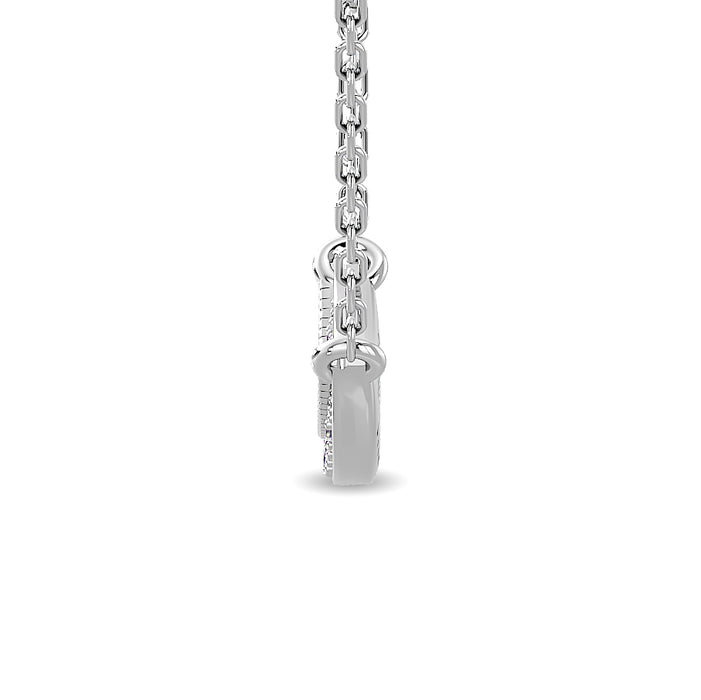 Diamond 1/4 Ct.Tw. Fashion Necklace in 10K White Gold