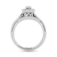 Thumbnail for Diamond 1/2 Ct.Tw. Oval Cut Bridal Ring in 14K White Gold