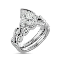 Thumbnail for Diamond 1/2 Ct.Tw. Pear Cut Bridal Ring in 14K White Gold