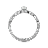 Thumbnail for Diamond 1/2 Ct.Tw. Round Cut Bridal Ring in 14K White Gold