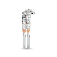 Thumbnail for Diamond 5/8 Ct.Tw. Round Cut Bridal Ring in 14K White Gold