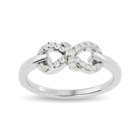 Thumbnail for Diamond Infinity  Ring 1/6 ct tw in 10K White Gold