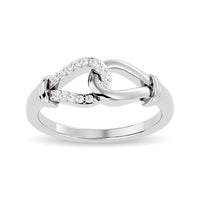 Thumbnail for Diamond Fashion  Ring 1/6 ct tw in 10K White Gold