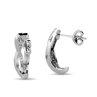 Thumbnail for Diamond Fashion earrings 1/5 ct tw in 10K White Gold