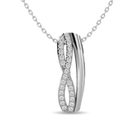 Thumbnail for Diamond Slide Pendant 1/6 ct tw in 10K White Gold