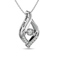 Thumbnail for Diamond Slide Pendant 1/10 ct tw in 10K White Gold
