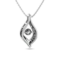 Thumbnail for Diamond Slide Pendant 1/10 ct tw in 10K White Gold