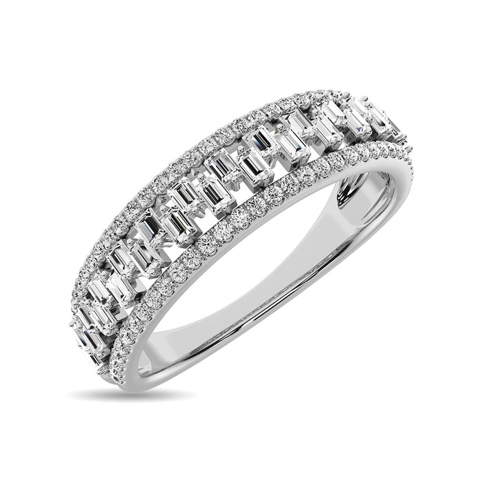 Diamond 1/3 Ct.Tw. Fashion Band in 14K White Gold