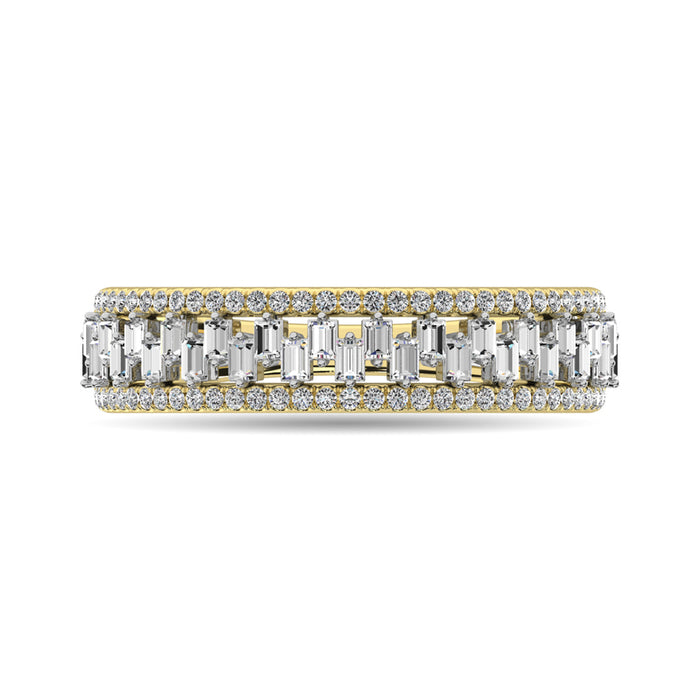 Diamond 1/3 Ct.Tw. Fashion Band in 14K Yellow Gold