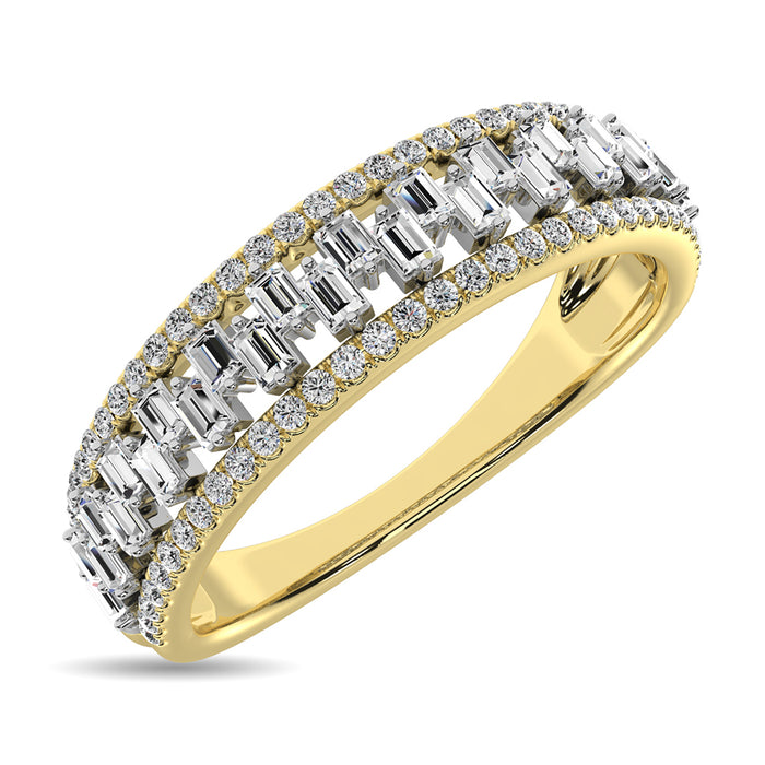 Diamond 1/3 Ct.Tw. Fashion Band in 14K Yellow Gold