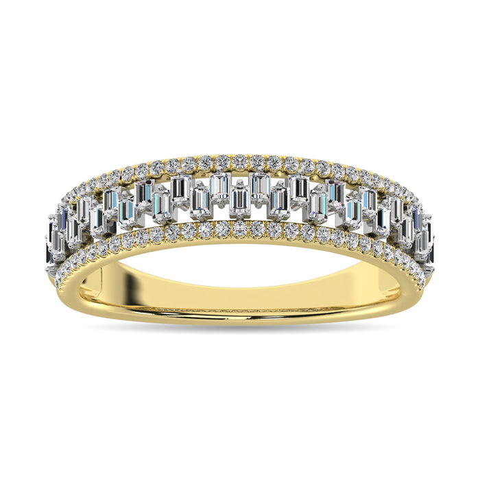 Diamond 1/3 Ct.Tw. Fashion Band in 14K Yellow Gold