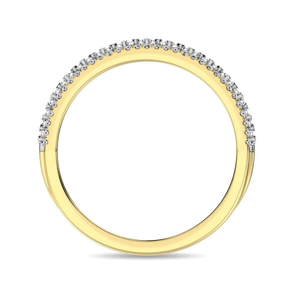 Diamond 1/3 Ct.Tw. Fashion Band in 14K Yellow Gold
