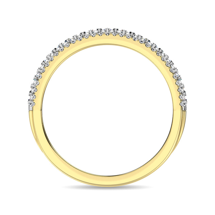 Diamond 1/3 Ct.Tw. Fashion Band in 14K Yellow Gold