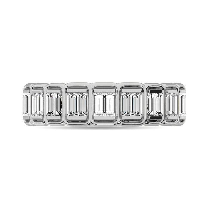 Diamond 1/3 Ct.Tw. Baguette Fashion Ring in 14K White Gold