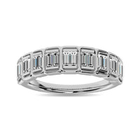 Thumbnail for Diamond 1/3 Ct.Tw. Baguette Fashion Ring in 14K White Gold