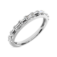 Thumbnail for Diamond 1/6 ct tw Anniversary Ring in 14K White Gold