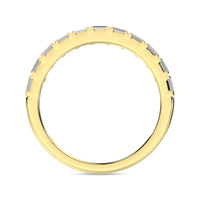 Thumbnail for Diamond Anniversary Ring 1/50 ct tw in 14K Yellow Gold